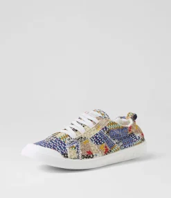 Women BLOWFISH Sneakers-Vex Beige Countryside Canvas Sneakers