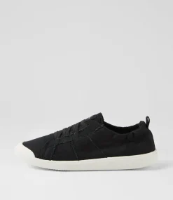 Women BLOWFISH Sneakers-Vex Black Canvas Sneakers