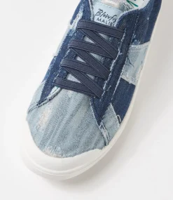 Women BLOWFISH Sneakers-Vex Indigo Multi Fabric Sneakers