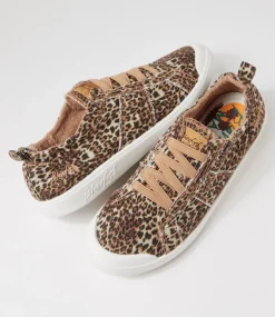 Women BLOWFISH Sneakers-Vex Leopard Canvas Sneakers
