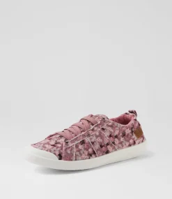 Women BLOWFISH Sneakers-Vex Mauve Multi Canvas Sneakers