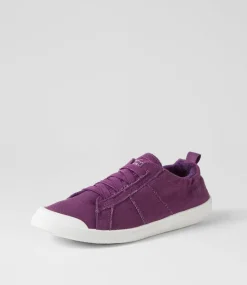 Women BLOWFISH Sneakers-Vex Pickled Beet Smoked Canvas Sneakers