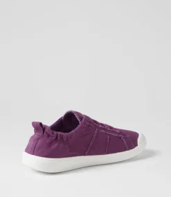 Women BLOWFISH Sneakers-Vex Pickled Beet Smoked Canvas Sneakers