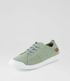 Women BLOWFISH Sneakers-Vex Pistachio Fabric Sneakers