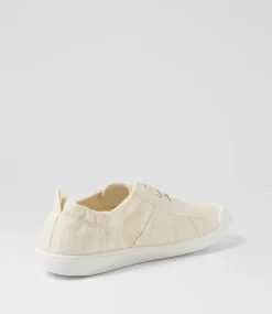 Women BLOWFISH Sneakers-Vex Sand Dollar Linen Sneakers