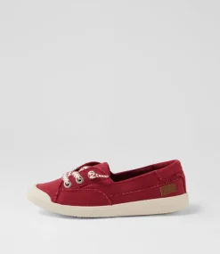 Women BLOWFISH Sneakers-Vida Pompeian Red Eva Sneakers
