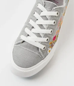 Women BLOWFISH Sneakers-Vivid Fog Grey Canvas Sneakers