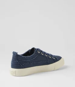 Women BLOWFISH Sneakers-Vivid Pure Navy Canvas Sneakers