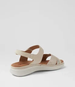 Women I LOVE BILLY Flats|Sandals-Vollisse Taupe Multi Sandals