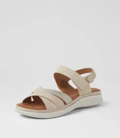 Women I LOVE BILLY Flats|Sandals-Vollisse Taupe Multi Sandals
