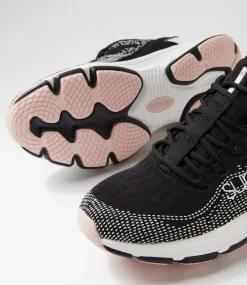 Women SUPERSOFT Comfort|Sneakers-Walk Black Multi Knit Sneakers