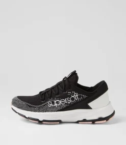 Women SUPERSOFT Comfort|Sneakers-Walk Black Multi Knit Sneakers