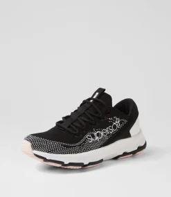 Women SUPERSOFT Comfort|Sneakers-Walk Black Multi Knit Sneakers