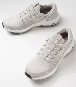 Women SUPERSOFT Comfort|Sneakers-Walk Light Grey Multi Knit Sneakers
