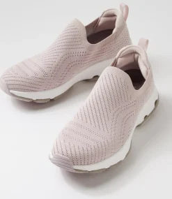 Women SUPERSOFT Comfort|Sneakers-Walking Light Mauve Knit Sneakers