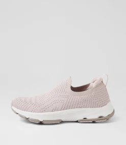 Women SUPERSOFT Comfort|Sneakers-Walking Light Mauve Knit Sneakers