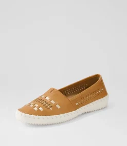 Women SUPERSOFT Comfort|Loafers-WANDIES SU DK TAN GOLD LEATHER