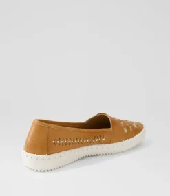 Women SUPERSOFT Comfort|Loafers-WANDIES SU DK TAN GOLD LEATHER