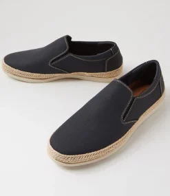 COLORADO Casuals-Wapri Navy Nubuck Flat Shoes