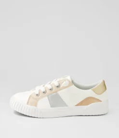 Women BLOWFISH Sneakers-WAVE BW WHITE METALLIC MULTI SMOOTH