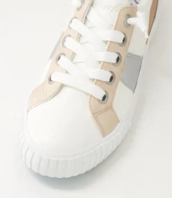 Women BLOWFISH Sneakers-WAVE BW WHITE METALLIC MULTI SMOOTH