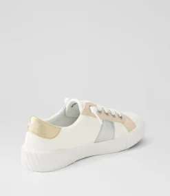 Women BLOWFISH Sneakers-WAVE BW WHITE METALLIC MULTI SMOOTH