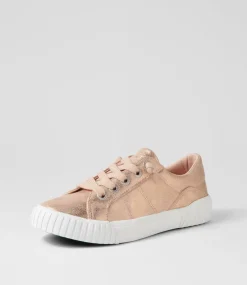 Women BLOWFISH Sneakers-Wave Rose Gold Sneakers