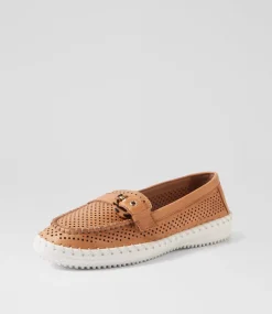 Women SUPERSOFT Comfort|Flats-Wealthy Dark Tan Leather Flat Shoes