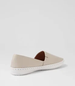 Women SUPERSOFT Comfort|Flats-Whitnei Almond Leather Flat Shoes