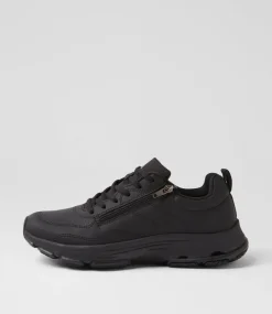 Women SUPERSOFT Comfort|Sneakers-Willin Black Fabric Sneakers