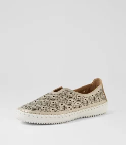 Women SUPERSOFT Comfort|Flats-Willow Prosecco Leather Flat Shoes