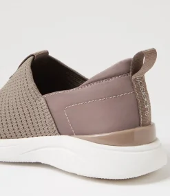 Women SUPERSOFT Comfort|Sneakers-Yarrni Taupe Knit Sneakers