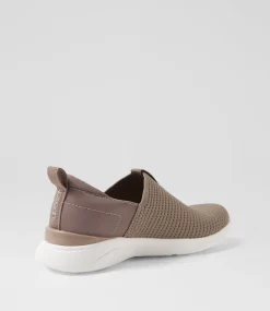 Women SUPERSOFT Comfort|Sneakers-Yarrni Taupe Knit Sneakers