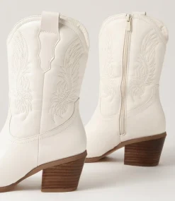 Women I LOVE BILLY Boots-Yeehaw Milk Calf Boots