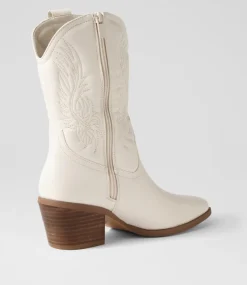 Women I LOVE BILLY Boots-Yeehaw Milk Calf Boots