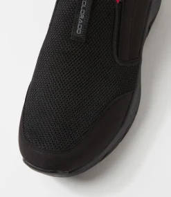 COLORADO Sneakers|Casuals-Zake Black Mesh Sneakers