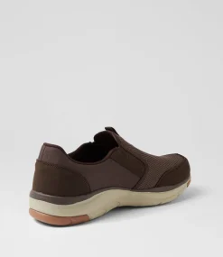 COLORADO Sneakers|Casuals-Zake Brown Mesh Sneakers