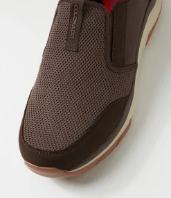 COLORADO Sneakers|Casuals-Zake Brown Mesh Sneakers