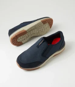 COLORADO Sneakers|Casuals-Zake Navy Mesh Sneakers