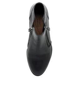 Women DIANA FERRARI Boots-ZALEN BLACK-E LEATHER