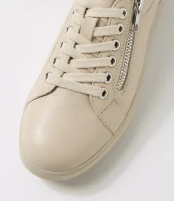 Women SUPERSOFT Comfort|Sneakers-Zarala Almond Leather Sneakers