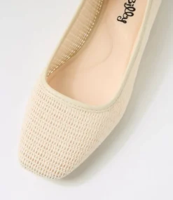 Women I LOVE BILLY Flats-Zardozi Almond Weave Flat Shoes