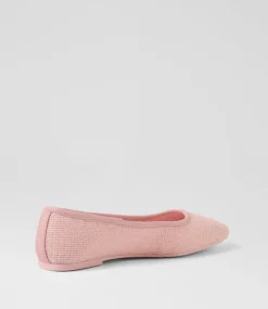 Women I LOVE BILLY Flats-Zardozi Pale Pink Weave Flat Shoes