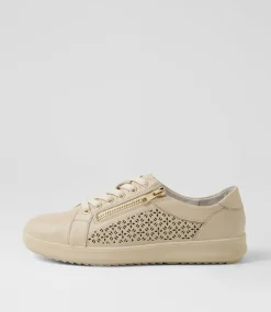 Women SUPERSOFT Comfort|Sneakers-Zarina Almond Leather Sneakers