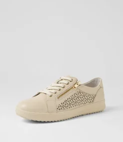 Women SUPERSOFT Comfort|Sneakers-Zarina Almond Leather Sneakers