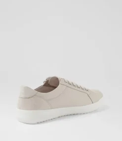 Women SUPERSOFT Comfort|Sneakers-Zarina Almond Silver Scratch Leather Sneakers