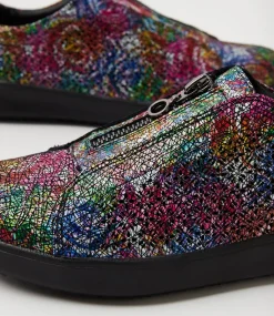 Women SUPERSOFT Comfort|Sneakers-Zarria Floral Scribble Suede Sneakers