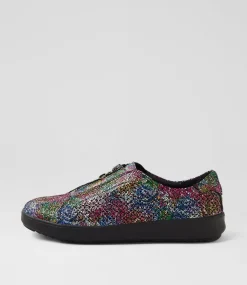 Women SUPERSOFT Comfort|Sneakers-Zarria Floral Scribble Suede Sneakers