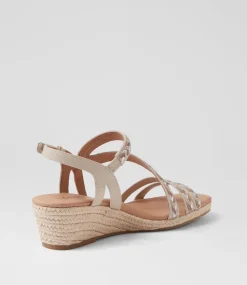 Women SUPERSOFT Comfort|Heels-Zeiti Almond Leather Sandals