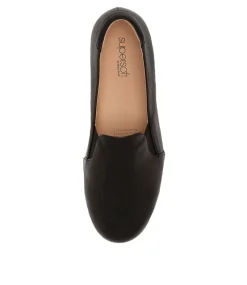 Women SUPERSOFT Comfort|Loafers-ZLOLLY BLACK LEATHER